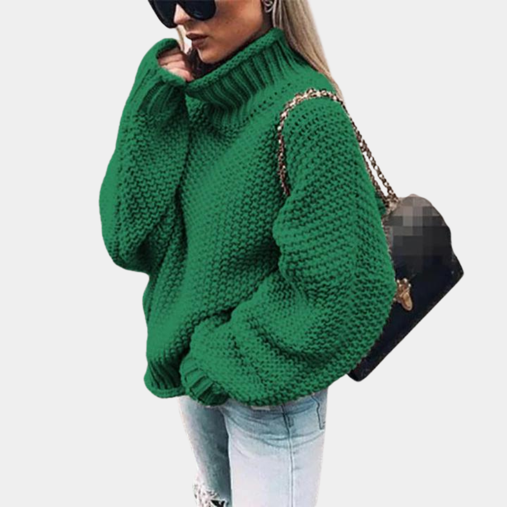 Kvinners Tykk Genser med Stil