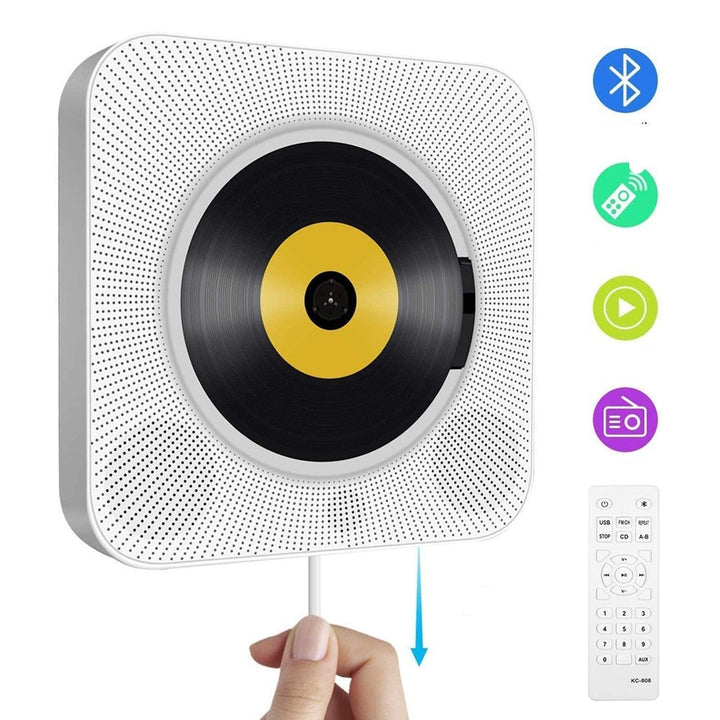 Multifunksjonell Veggmontert CD-Spiller med Bluetooth