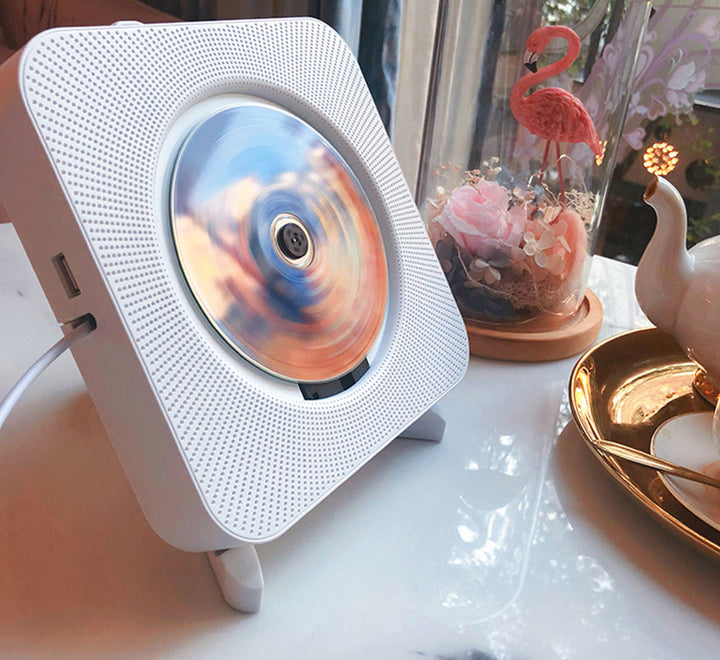 Multifunksjonell Veggmontert CD-Spiller med Bluetooth